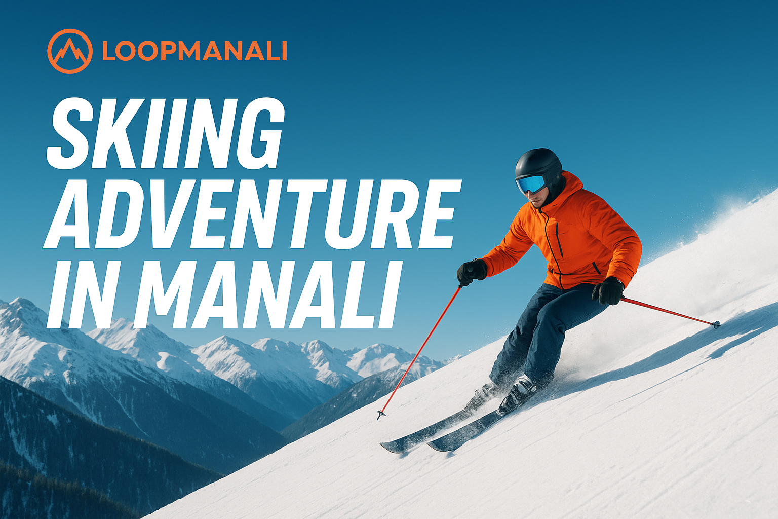 Skiing in Manali