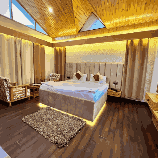 Family Room & hotel in Manali near Beas River - Loop Inn